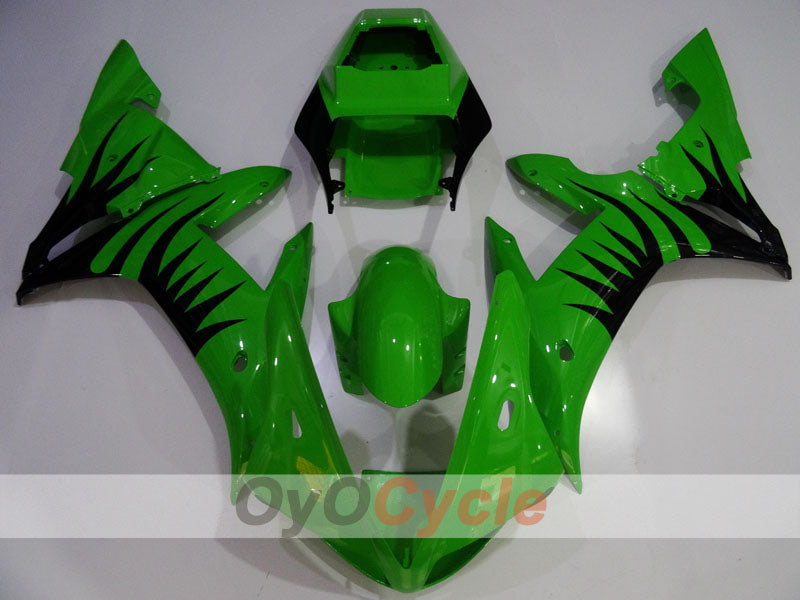 Einspritzverkleidungssatz für YZF-R1 02-03 - Grün - Werksdesign, individuell anpassbar #OYO87905762 Zweitbild