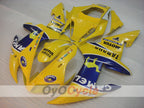 Einspritzverkleidungssatz für YZF-R1 02-03 - Gelb, Blau - Camel, MOTUL #OYO87905764