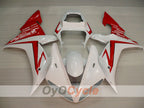 Verkleidungssatz im Spritzgussverfahren für YZF-R1 02-03 - Rot, Weiß - Werksstil #OYO87905768