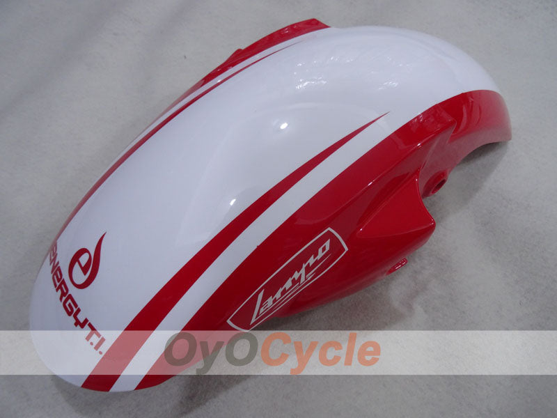 Verkleidungssatz für Einspritzermodelle der YZF-R6 05 - Rot, Weiß - FIAMM #OYO87905833