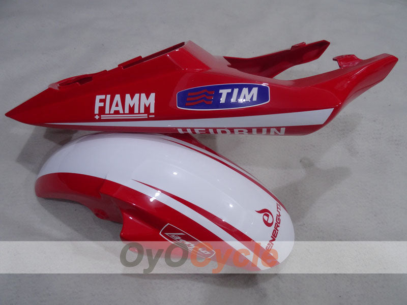 Einspritzverkleidungssatz für YZF-R6 03-04 - Rot, Weiß - FIAMM #OYO87905789