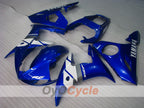 Verkleidungssatz für Einspritzermodelle der YZF-R6 05 - Blau, Weiß - Werksstil #OYO87905835