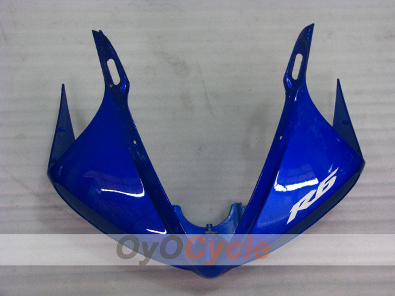 Einspritzverkleidungssatz für YZF-R6 03-04 - Blau, Weiß - Werksdesign #OYO87905791