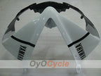 Einspritzverkleidungssatz für YZF-R6 03-04 - Weiß, Schwarz - Jordan #OYO87905794