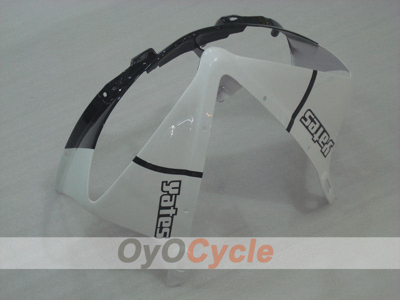 Einspritzverkleidungssatz für YZF-R6 03-04 - Weiß, Schwarz - Jordan #OYO87905794