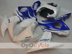 Verkleidungssatz für Einspritzermodelle der YZF-R6 05 - Blau, Weiß - Werksstil #OYO87905839