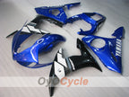 Verkleidungssatz für Einspritzermodelle der YZF-R6 05 - Blau, Weiß, Schwarz - Werksstil #OYO87905840
