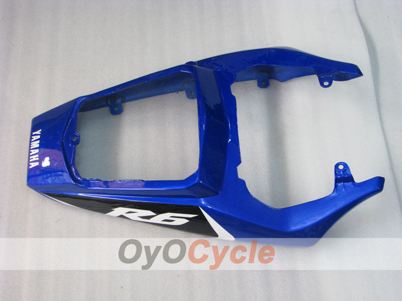 Verkleidungssatz für Einspritzermodelle der YZF-R6 05 - Blau, Weiß, Schwarz - Werksstil #OYO87905840