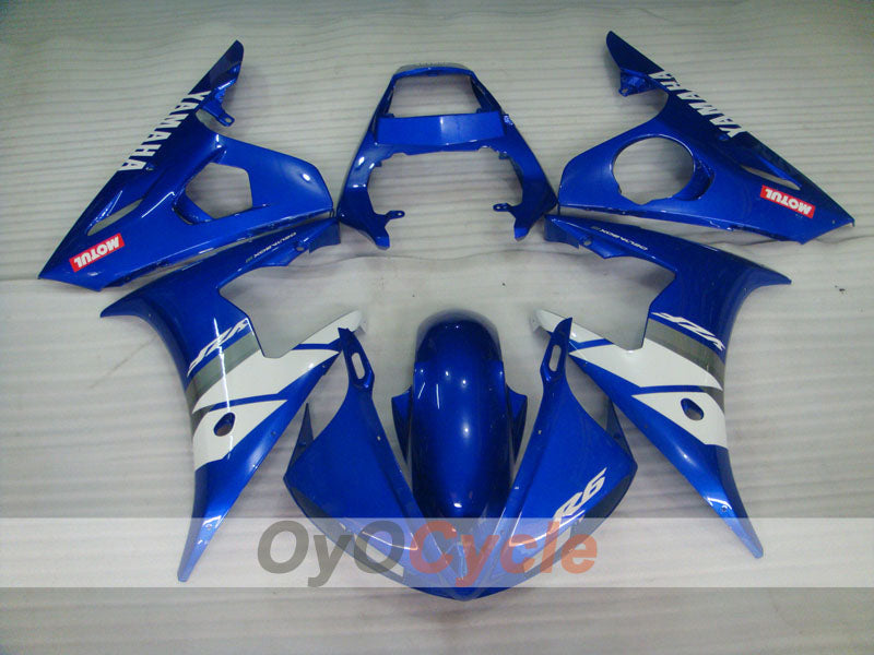 Einspritzverkleidungssatz für YZF-R6 03-04 - Blau - MOTUL #OYO87905797 Zweitbild