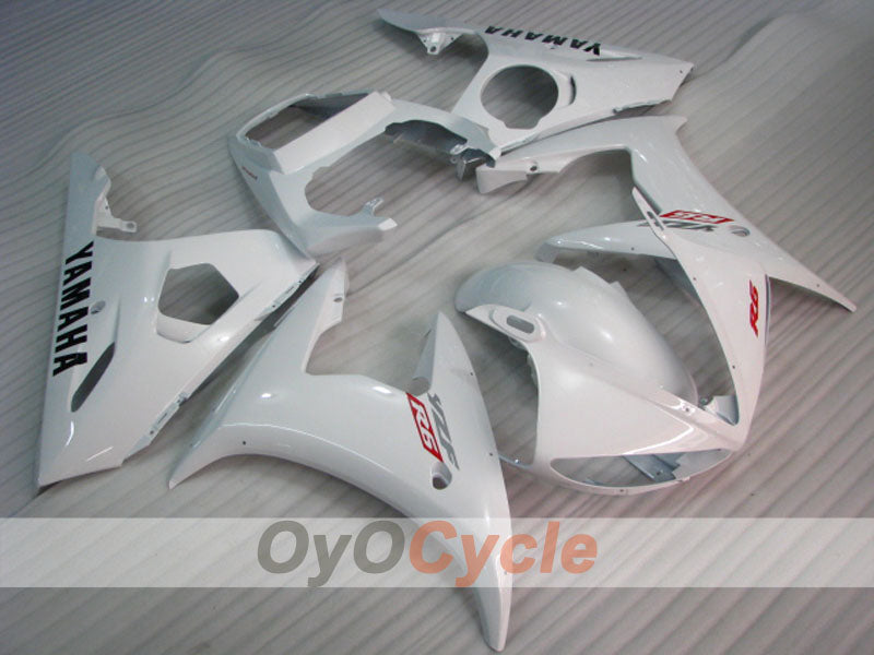 Einspritz-Verkleidungssatz für YZF-R6, Baujahr 05 - Weiß - Werksdesign #OYO87905845 Hauptbild