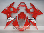 Einspritzverkleidungssatz für YZF-R6 03-04 - Rot, Weiß - Werksdesign #OYO87905802