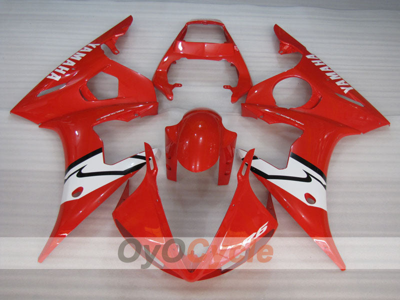 Einspritz-Verkleidungssatz für YZF-R6, Baujahr 05 - Rot - Werksdesign #OYO87905846 Zweitbild