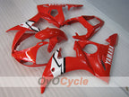 Einspritzverkleidungssatz für YZF-R6 03-04 - Rot, Weiß - Werksdesign #OYO87905802