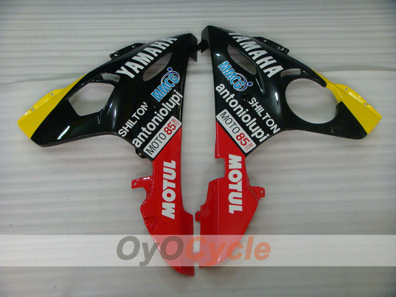 Einspritz-Verkleidungssatz für YZF-R6, Baujahr 05 - Gelb, Schwarz - Monster #OYO87905847