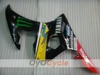Einspritz-Verkleidungssatz für YZF-R6, Baujahr 05 - Gelb, Schwarz - Monster #OYO87905847