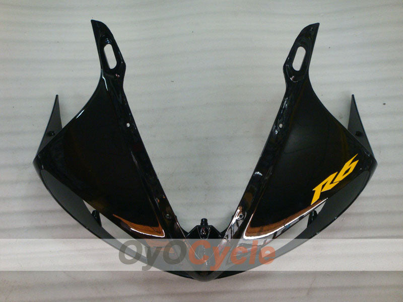 Einspritzverkleidungssatz für YZF-R6 03-04 - Gelb, Schwarz - Werksdesign #OYO87905804