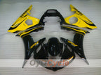 Einspritz-Verkleidungssatz für YZF-R6, Baujahr 05 - Gelb, Schwarz - Werksdesign #OYO87905848