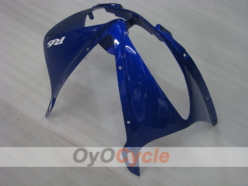 Einspritz-Verkleidungssatz für YZF-R6, Baujahr 05 - Blau, Weiß - Werksdesign #OYO87905850