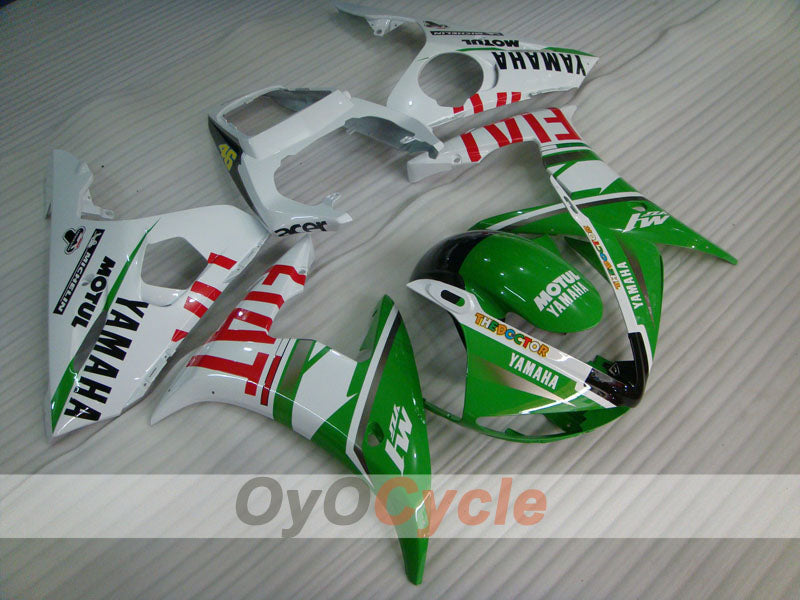 Verkleidungssatz für Einspritzung für YZF-R6 03-04 - Grün, Weiß - FIAT #OYO87905807 Zweitbild