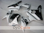 Verkleidungssatz für Einspritzung für YZF-R6 03-04 - Weiß, Schwarz - Werksstil #OYO87905808