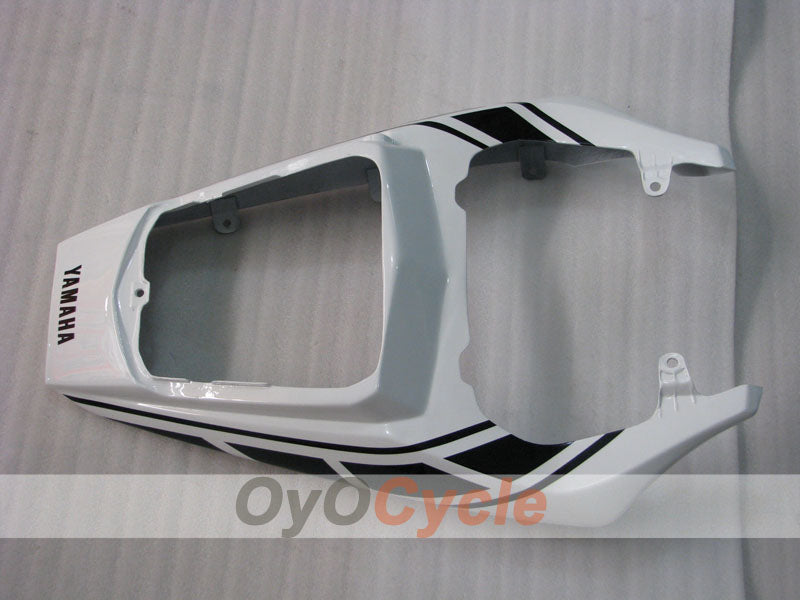 Einspritz-Verkleidungssatz für YZF-R6, Baujahr 05 - Weiß, Schwarz - Werksdesign #OYO87905852