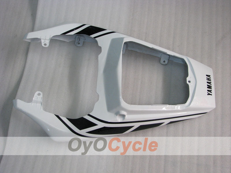 Verkleidungssatz für Einspritzung für YZF-R6 03-04 - Weiß, Schwarz - Werksstil #OYO87905808