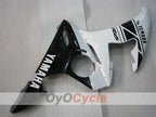 Verkleidungssatz für Einspritzung für YZF-R6 03-04 - Weiß, Schwarz - Werksstil #OYO87905808