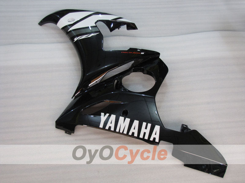 Verkleidungssatz für Einspritzung für YZF-R6 03-04 - Rot, Schwarz - Werksstil #OYO87905809