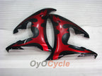 Einspritz-Verkleidungssatz für YZF-R6, Baujahr 05 - Rot, Schwarz - Werksdesign #OYO87905854