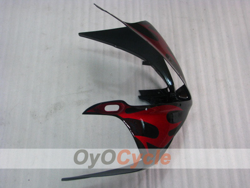 Einspritz-Verkleidungssatz für YZF-R6, Baujahr 05 - Rot, Schwarz - Werksdesign #OYO87905854