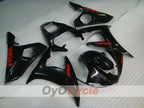 Verkleidungssatz für Einspritzung für YZF-R6 03-04 - Rot, Schwarz - Werksstil #OYO87905811