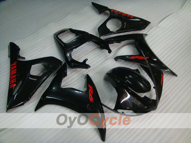 Spritzverkleidungssatz für 05 YZF-R6 - Schwarz - Werksdesign #OYO87905855
