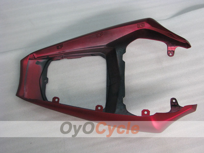 Verkleidungssatz für Einspritzung für YZF-R6 03-04 - Rot, Schwarz, Matt - Flamme #OYO87905812