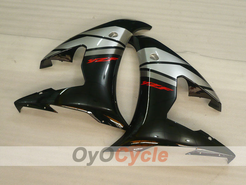 Verkleidungssatz für Einspritzung für YZF-R6 03-04 - Schwarz, Grau - Werksstil #OYO87905813