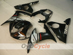 Verkleidungssatz für Einspritzung für YZF-R6 03-04 - Schwarz, Grau - Werksstil #OYO87905813