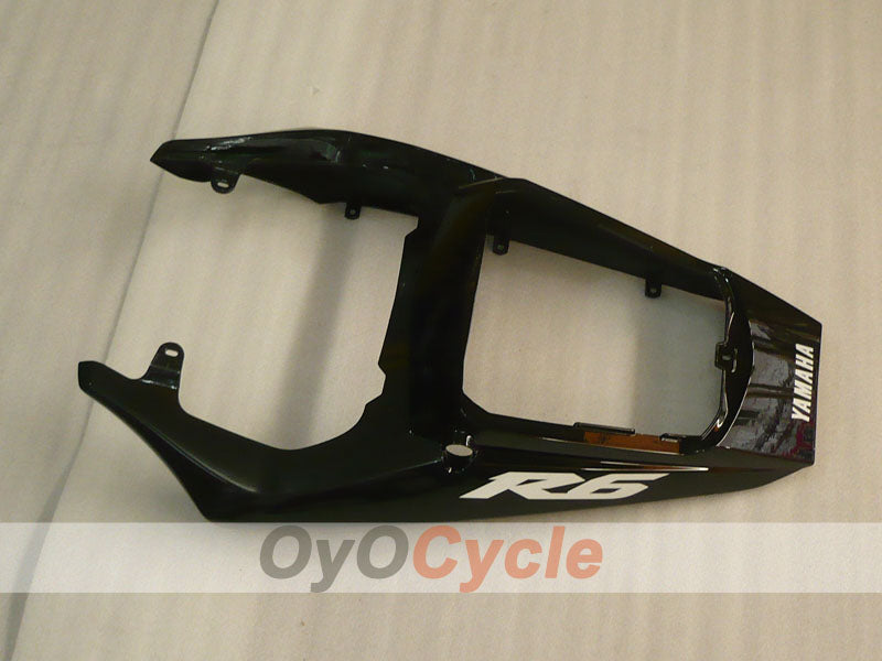Verkleidungssatz für Einspritzung für YZF-R6 03-04 - Schwarz, Grau - Werksstil #OYO87905813