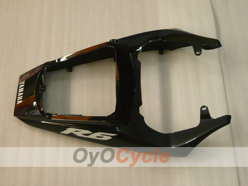 Verkleidungssatz für Einspritzung für YZF-R6 03-04 - Schwarz, Grau - Werksstil #OYO87905813