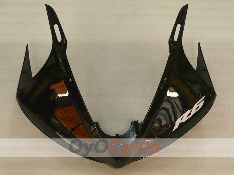 Verkleidungssatz für Einspritzung für YZF-R6 03-04 - Schwarz, Grau - Werksstil #OYO87905813