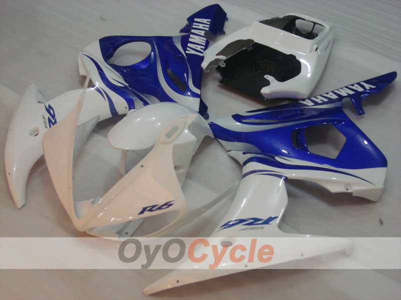 Spritzverkleidungssatz für 05 YZF-R6 - Blau, Weiß - Werksdesign #OYO87905859 Zweitbild