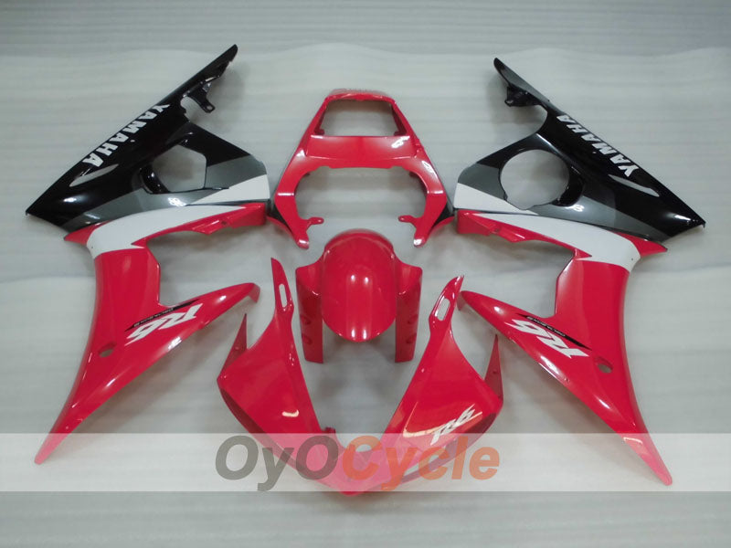 Spritzverkleidungssatz für 05 YZF-R6 - Rot, Weiß, Schwarz - Werksdesign #OYO87905861 Zweitbild
