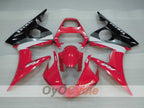 Spritzverkleidungssatz für 05 YZF-R6 - Rot, Weiß, Schwarz - Werksdesign #OYO87905861