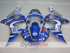 Spritzverkleidungssatz für 05 YZF-R6 - Blau, Weiß - FIAT #OYO87905864