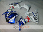 Verkleidungssatz für Kraftstoffeinspritzung für 05 YZF-R6 - Blau, Weiß - DUNLOP, FIAT, MOTUL #OYO87905867