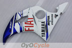 Verkleidungssatz für Kraftstoffeinspritzung für 05 YZF-R6 - Blau, Weiß - FIAT, MOTUL #OYO87905869