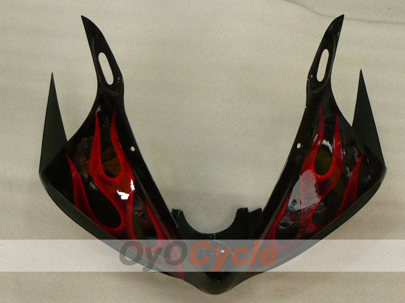 Einspritz-Verkleidungskit für YZF-R6 03-04 - Rot, Schwarz - Flamme #OYO87905826