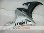 Einspritz-Verkleidungskit für YZF-R6 03-04 - Schwarz, Silber, Matt - Werksstil #OYO87905827