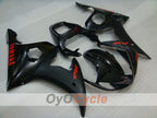 Verkleidungssatz für Kraftstoffeinspritzung für 05 YZF-R6 - Schwarz, Matt - Factory Style #OYO87905872