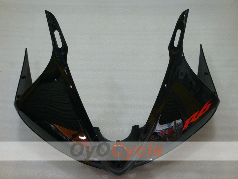 Verkleidungssatz für Kraftstoffeinspritzung für 05 YZF-R6 - Schwarz, Matt - Factory Style #OYO87905872