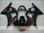 Einspritz-Verkleidungskit für YZF-R6 03-04 - Schwarz, Matt - Werksstil #OYO87905828