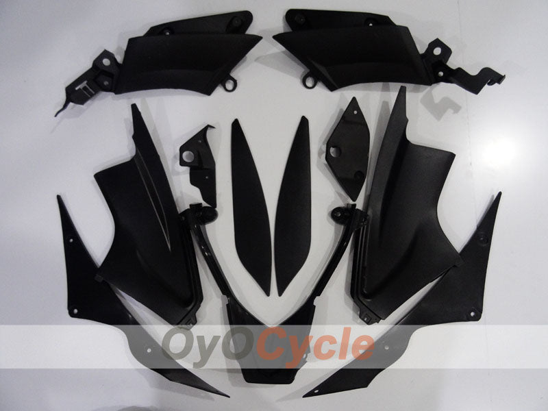 Verkleidungssatz für Kraftstoffeinspritzung für 05 YZF-R6 - Schwarz, Matt - Factory Style #OYO87905874
